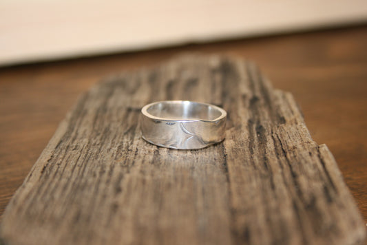 Sterling Silver Antique Spoon Rework Ring