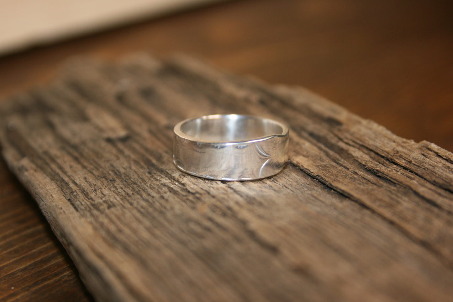 Sterling Silver Antique Spoon Rework Ring