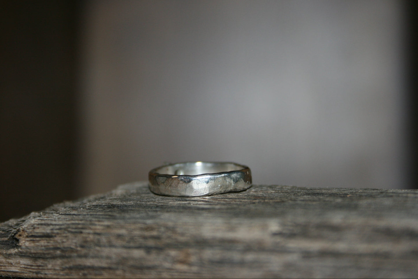 Sterling Silver Garnet Ring – UK K