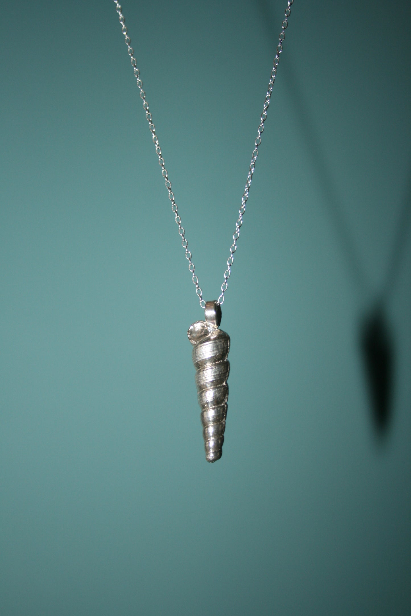 Wentletrap Shell Necklace - Sterling Silver