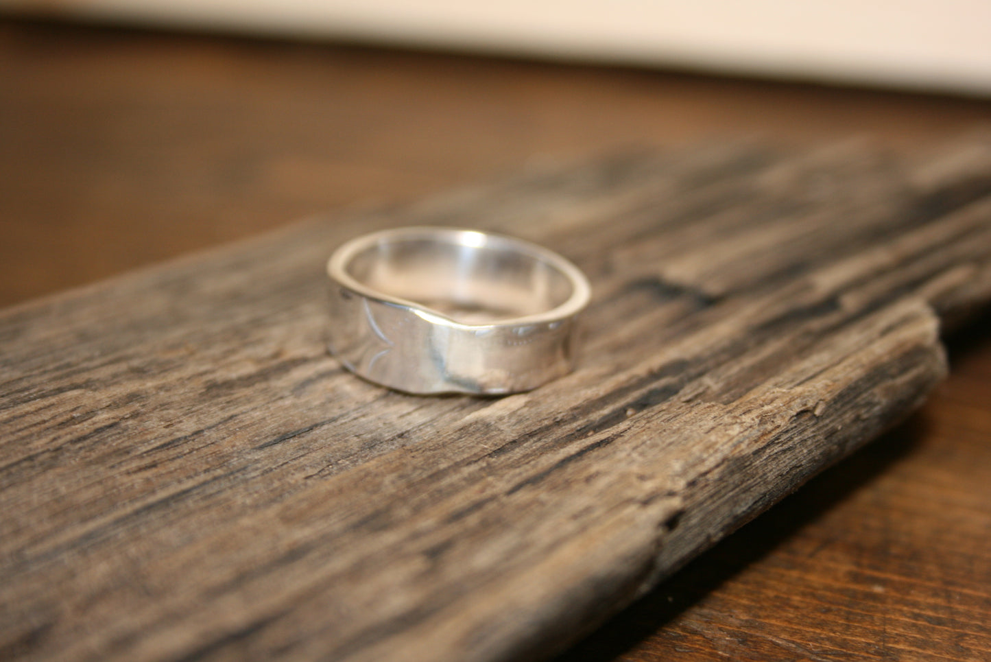 Sterling Silver Antique Spoon Rework Ring