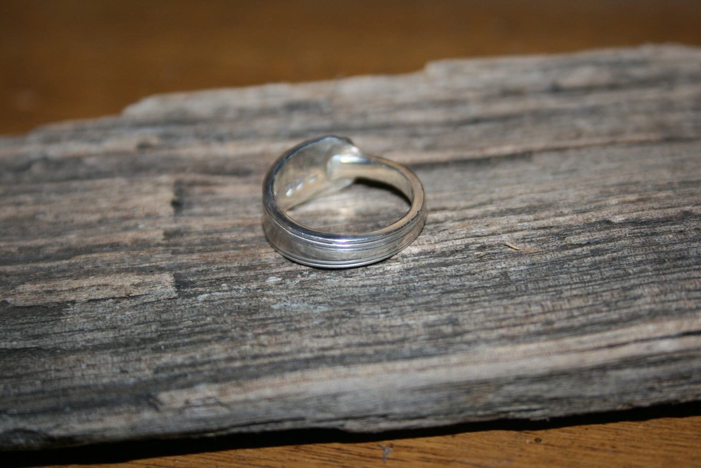 Sterling Silver Antique Spoon Rework Ring