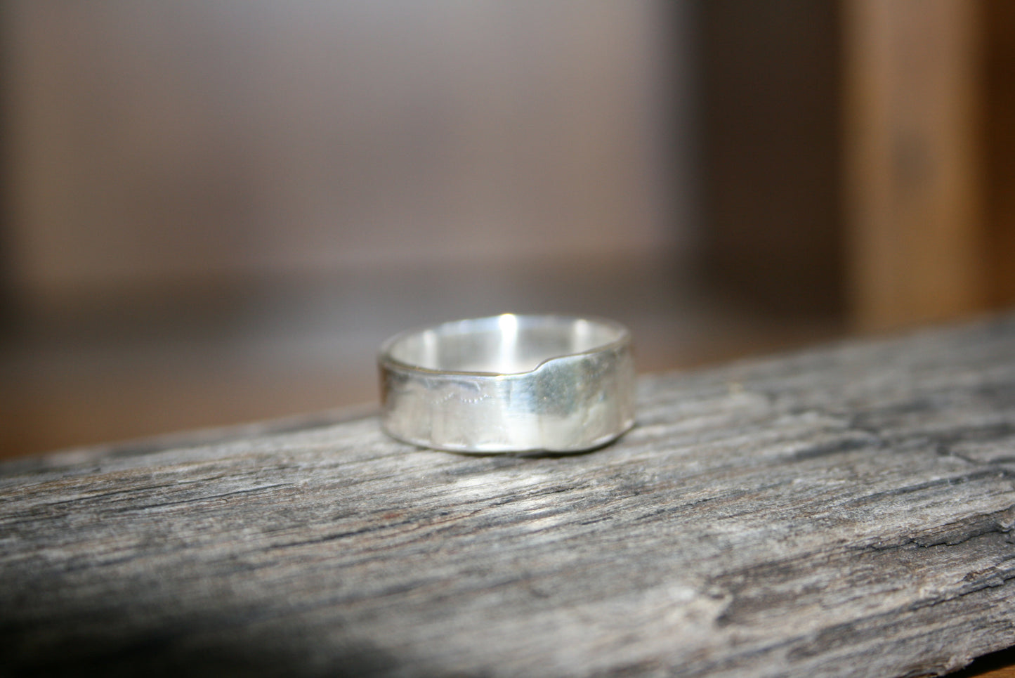 Sterling Silver Antique Spoon Rework Ring