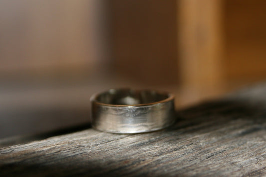 Sterling Silver Antique Spoon Rework Ring