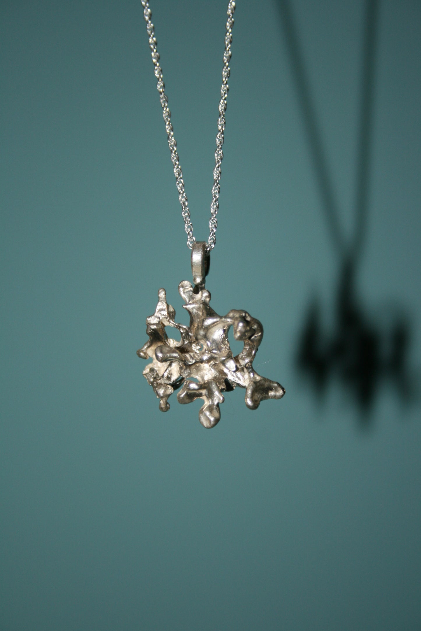 Sterling Silver Coral Necklace