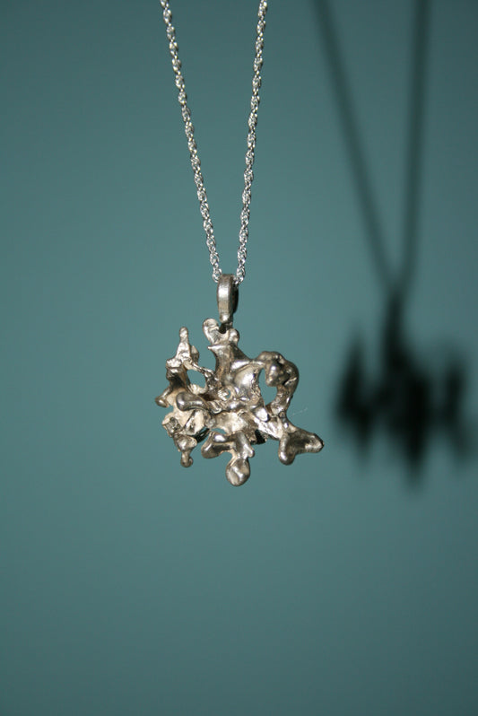 Sterling Silver Coral Necklace