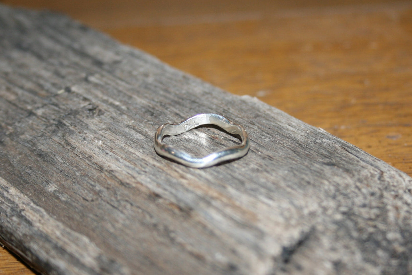 Sterling Silver Wave Ring – UK K