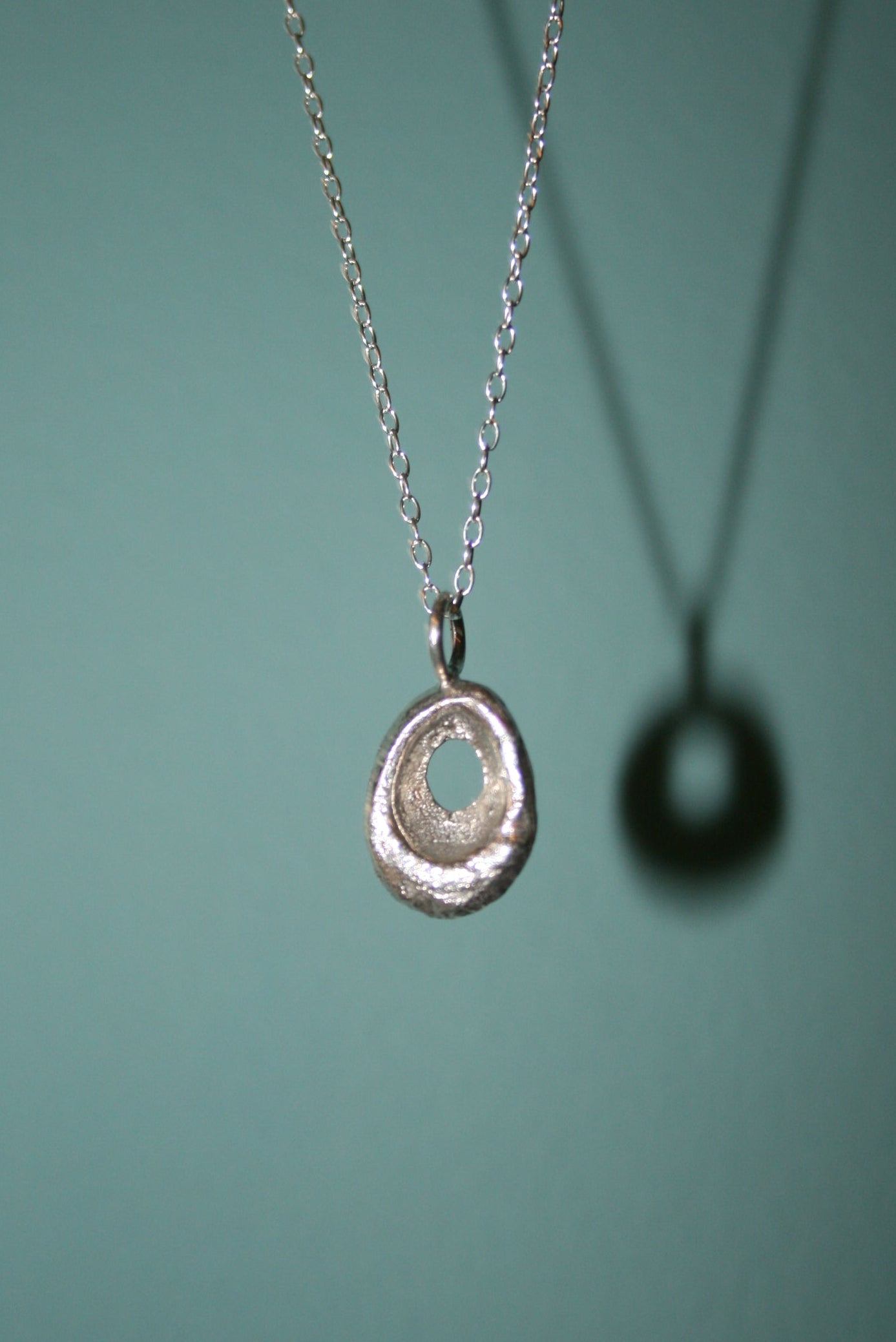 Shell Necklace - Recycled Sterling Silver