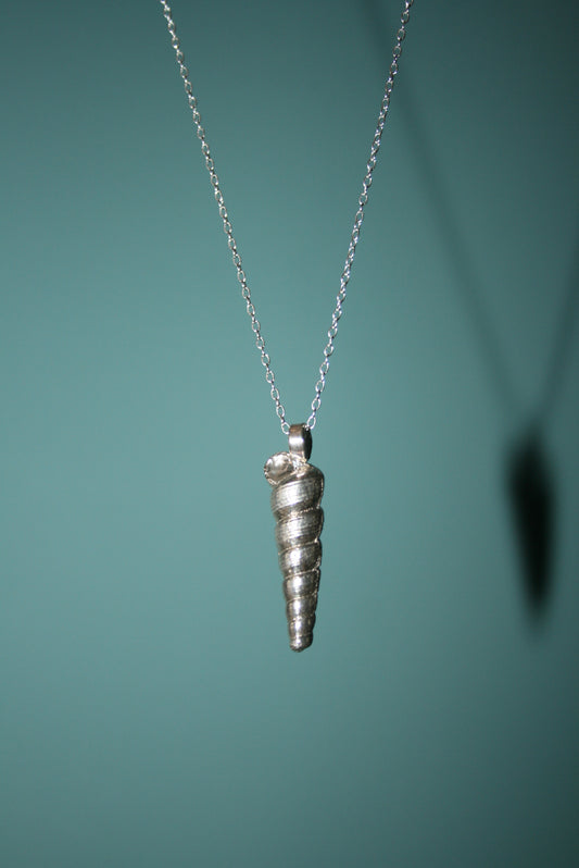 Wentletrap Shell Necklace - Sterling Silver