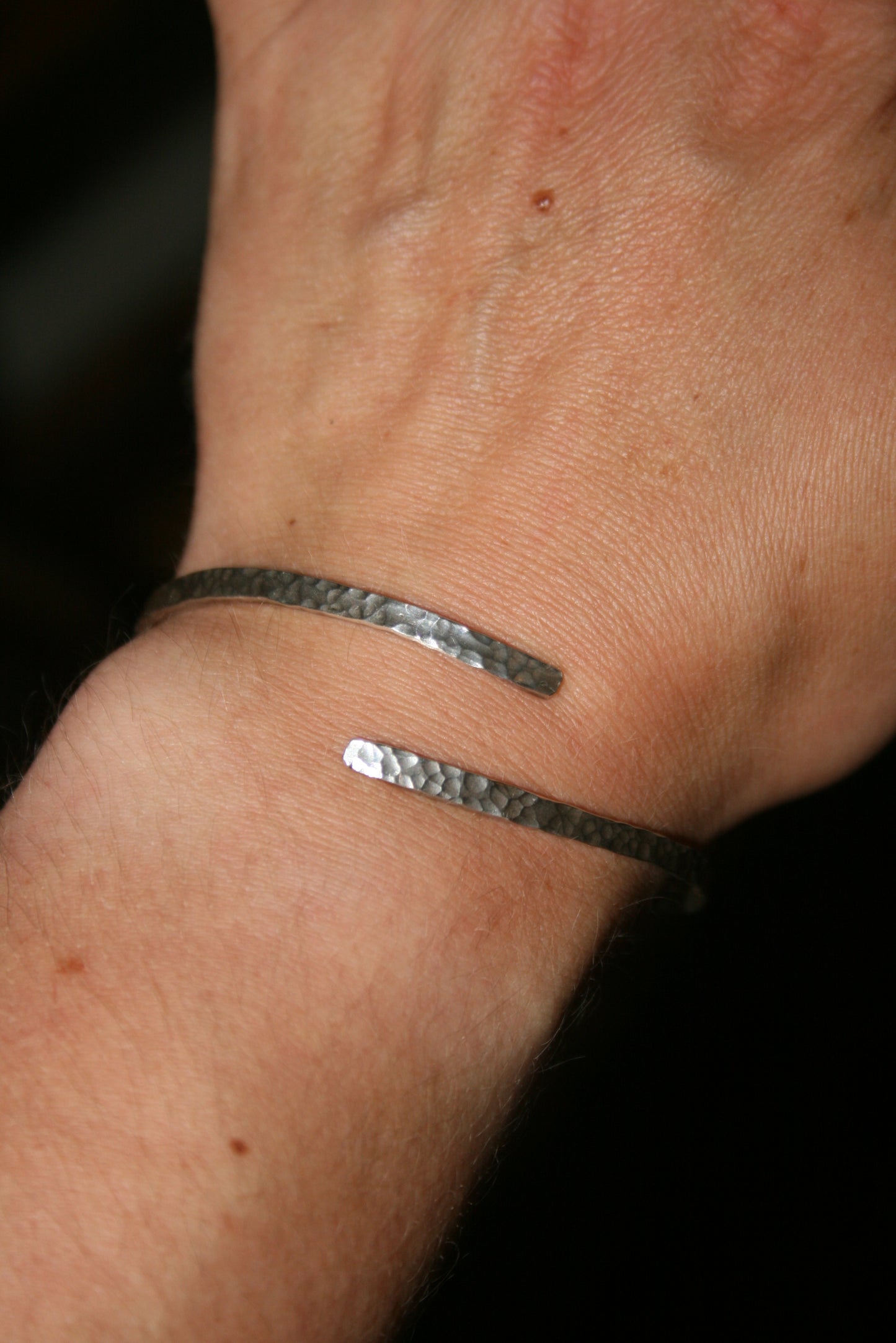 Hammered Bangle