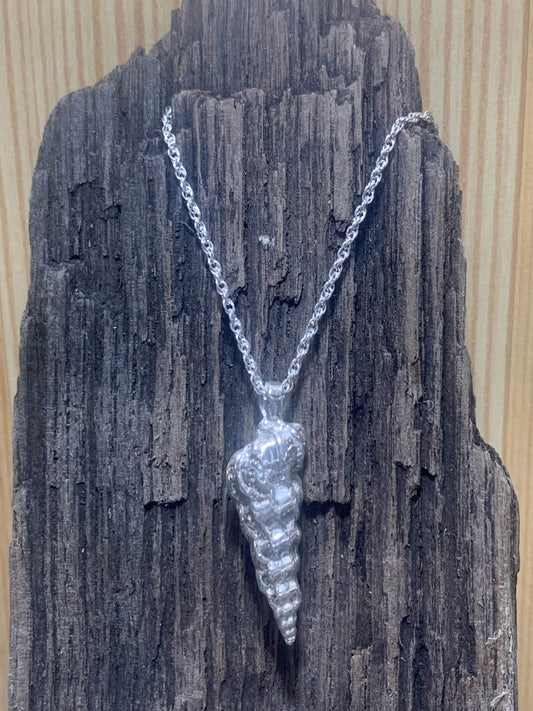 Sterling Silver Wentletrap Necklace